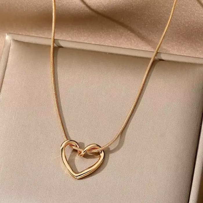 Collier en forme de cœur pour femmes, chaîne de clavicule, ras du cou, bijoux, livraison directe gra