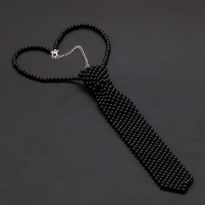 Nœud papillon perlé fait main, style tendance et populaire, pour garçons et filles, accessoire de mode élégant
