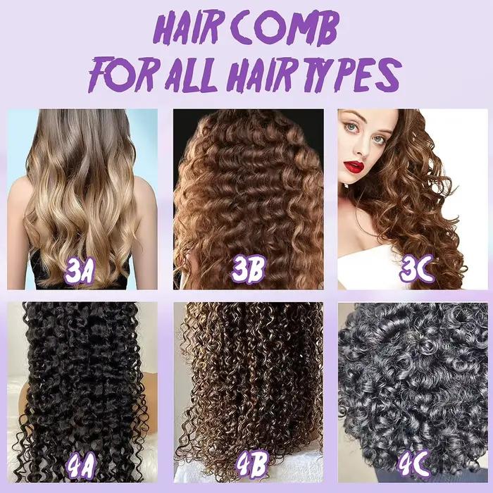Poignées de massage du cuir chevelu, 1 pièce, brosse à la ligne, anti-leges, lisse, élimine les nœuds de cheveux, peigne pour salon, outils de coiffure
