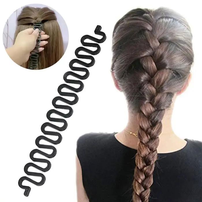 Outils de tressage de cheveux, outil de tresse en queue de poisson, outil de tresse française pour cheveux