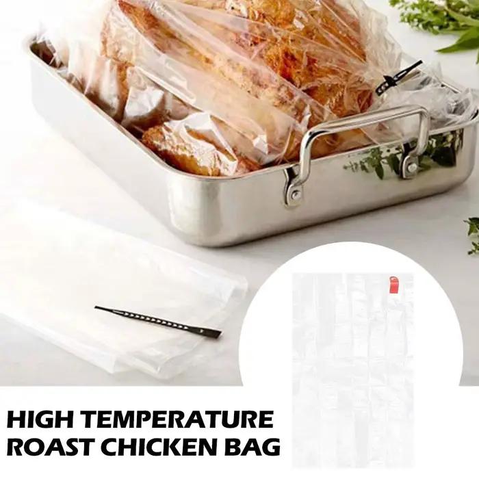 Sac de cuisson jetable pour rôtir la dinde, sacs de four, sacs de grille-pain, Q5N5
