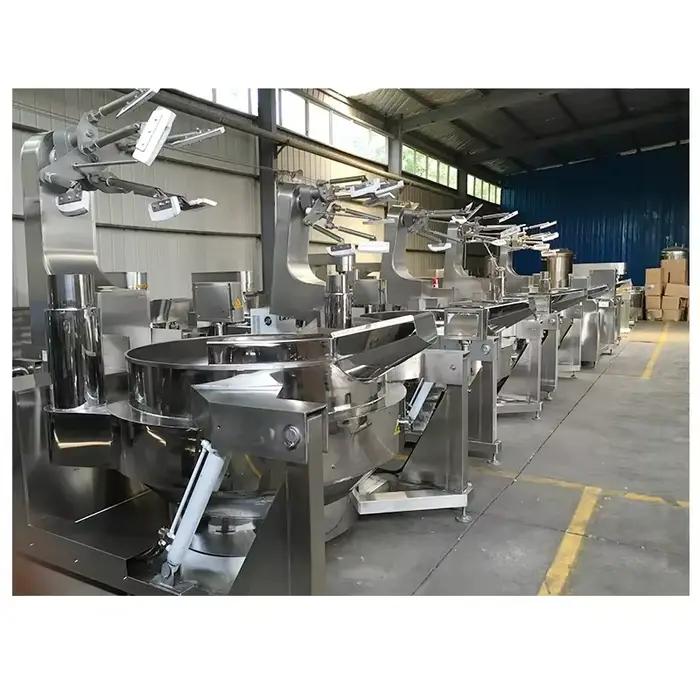 Bouilloire électrique commerciale de cuisson de marmite/bouilloire industrielle à pression de vapeur/cuiseur à vestes