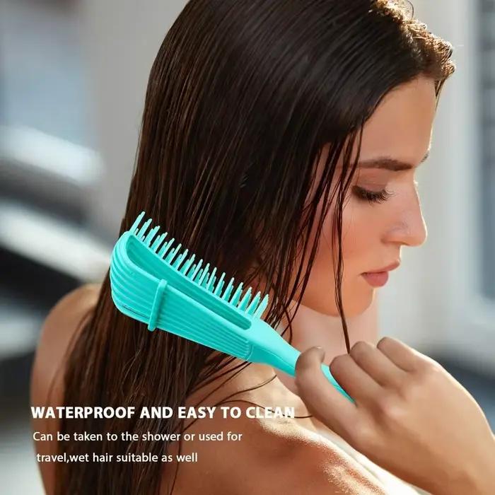 Peigne à cheveux brosse démêlante Massage du cuir chevelu brosse à cheveux brosse démêlante pour cheveux bouclés cheveux épais poulpe brosse à cheveux femmes hommes Salon