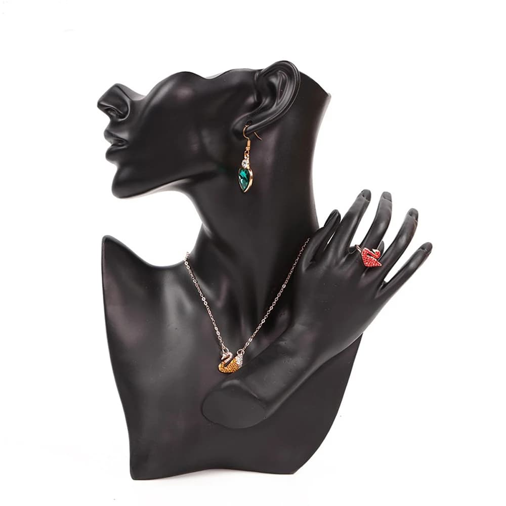 Présentoir de bijoux en résine, support créatif pour boucles d'oreilles, collier, Figurine, pendenti