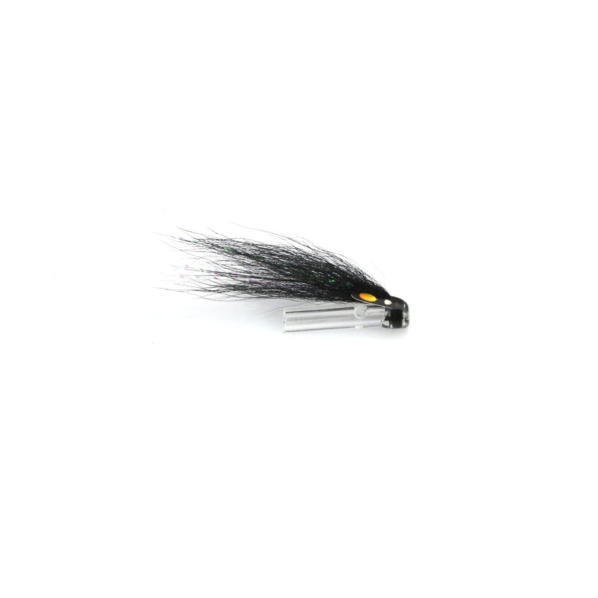 Collie Dog Micro Riffle Hitch Tube Fly Salmon Sea Trout Mouche Tubes en plastique (paquet de 8)