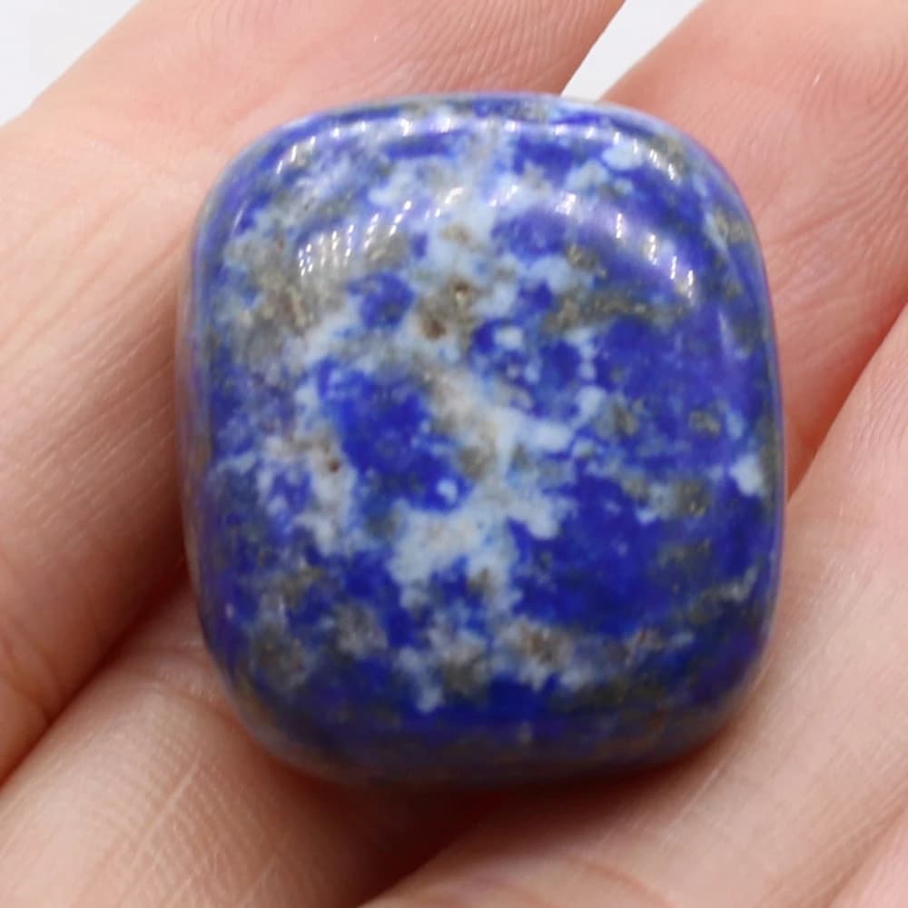 Lapis Lazuli ornement pierres semi-précieuses naturelles forme irrégulière aquarium décoration de ja