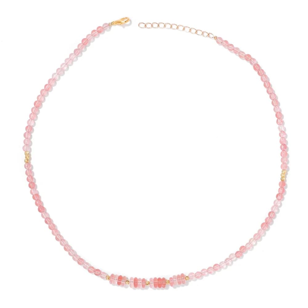 Collier de perles plates en pierre naturelle pour hommes et femmes, tour de cou en lapis-lazuli, yst