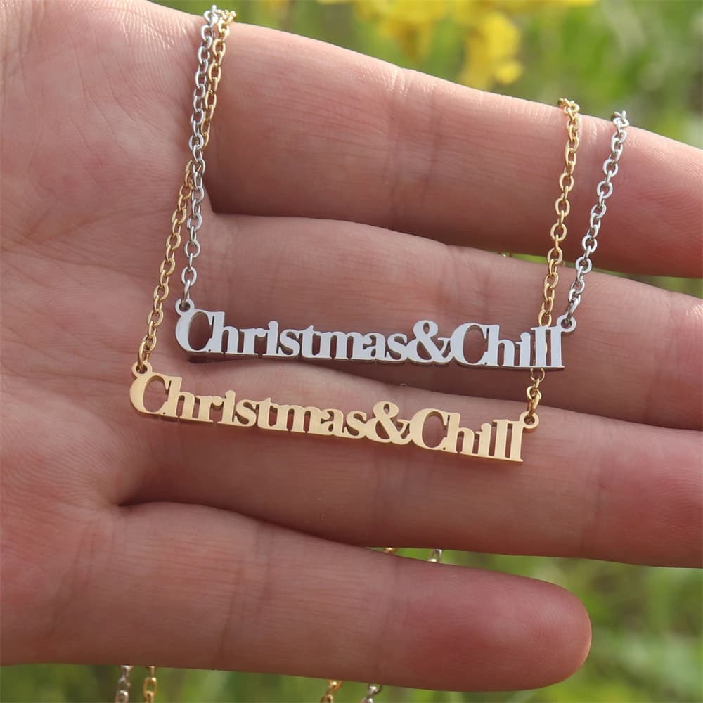 Collier en acier inoxydable pour femme, tenue d'Arianateurs, bijoux d'album de musique, collier de r