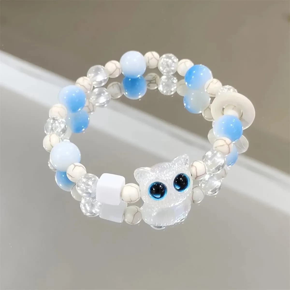 Bracelet à breloques fait à la main pour enfants, bijoux à la mode, Bracelet perlé de haute qualité