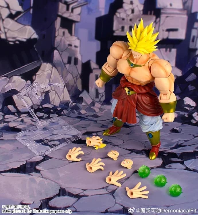 En Stock démoniaque ajustement Broly Figurine Dragon Ball légendaire Berserker 2.0 figurines Broli F
