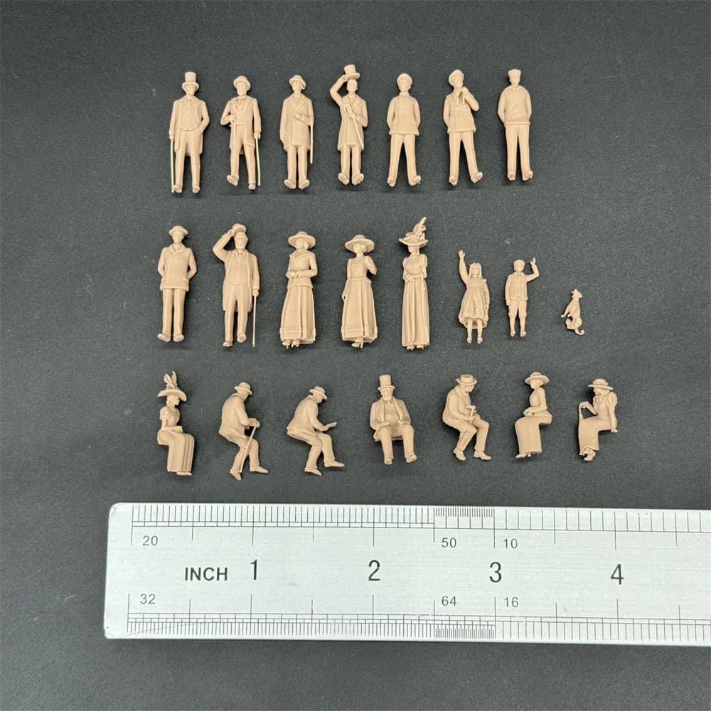 1/87HO 1/72 échelle l'équipage et les passagers des figurines Titaniques kits de modèles en résine M