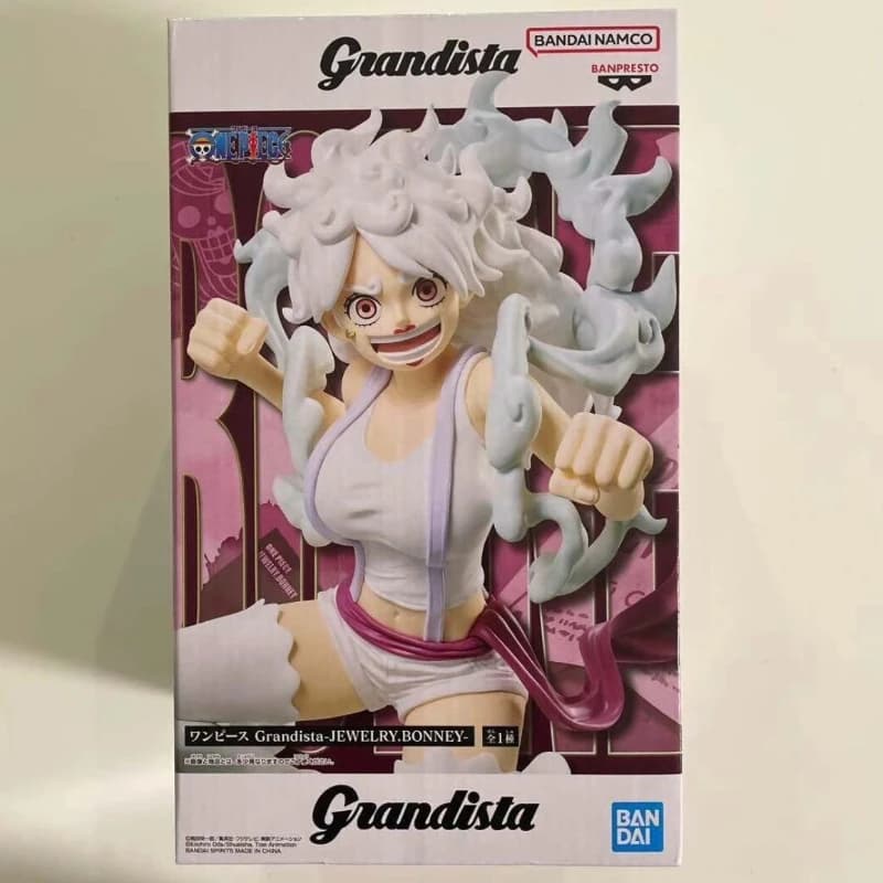 Modèle d'anime original en stock, Bandai Banpresto One Piece Grandista-JEWELRY.BONNEY, collection de