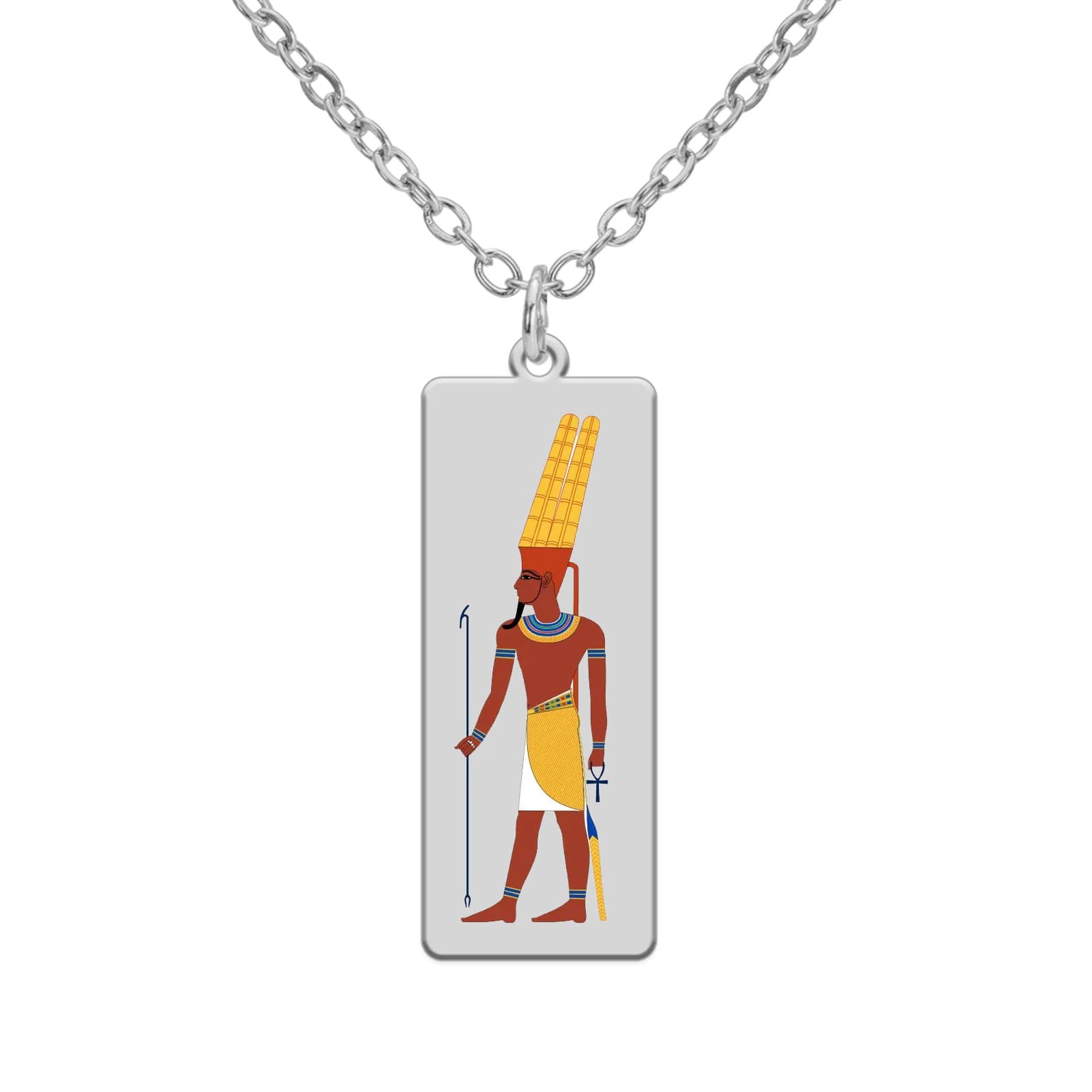 Dawapara – collier de déesse des dieux de la dévité égyptienne ancienne, Ra Isis Anubis Horus Ankh c