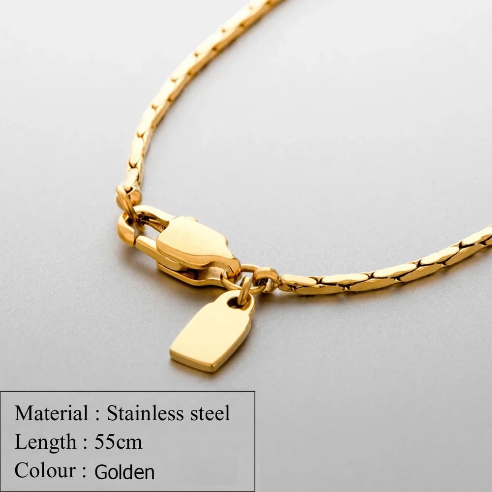 Collier en acier inoxydable pour homme, bijoux non décolorés, hip hop, cubain, 138