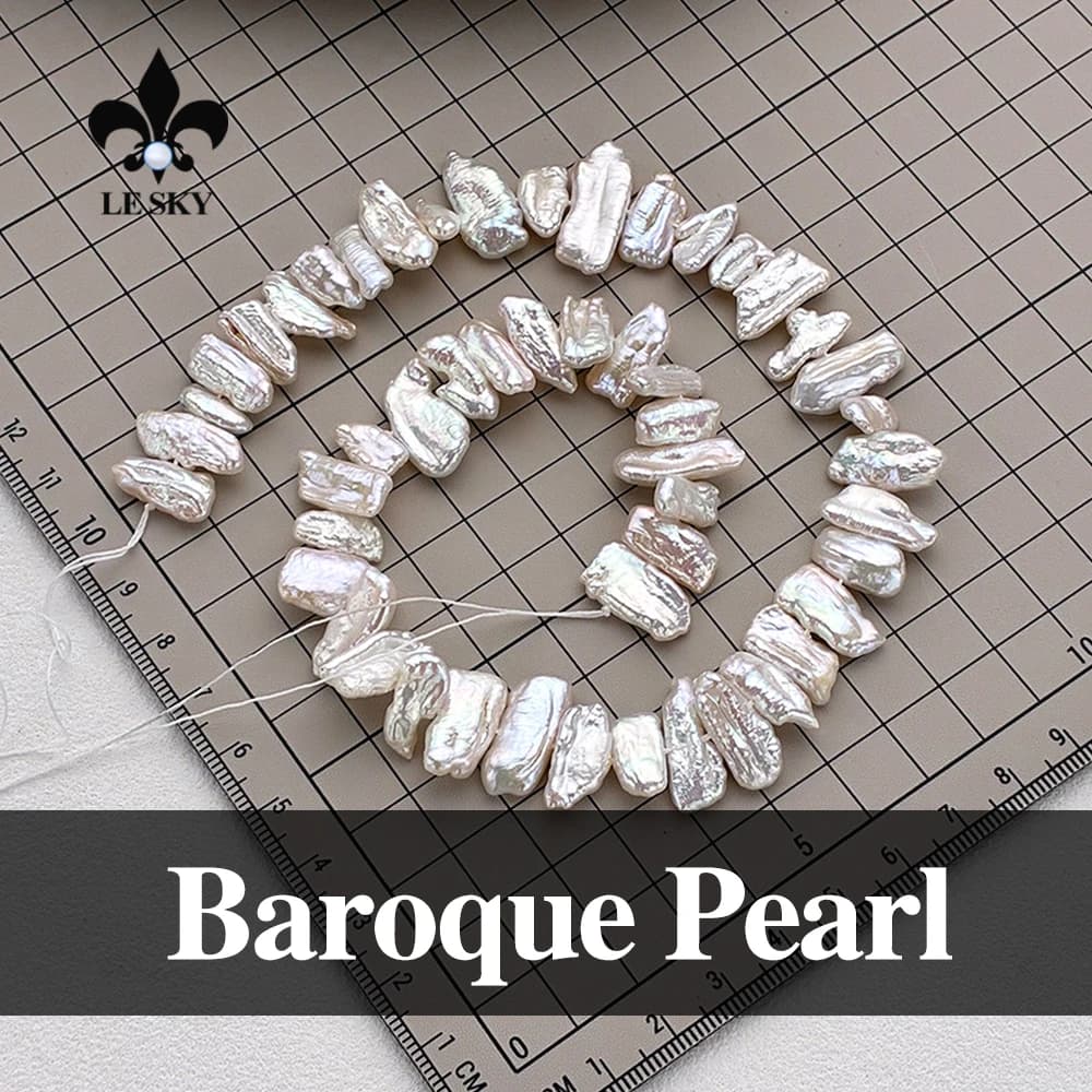 Pipa – perles baroques 100% naturelles d'eau douce, amples, pour la fabrication de bijoux, collier,