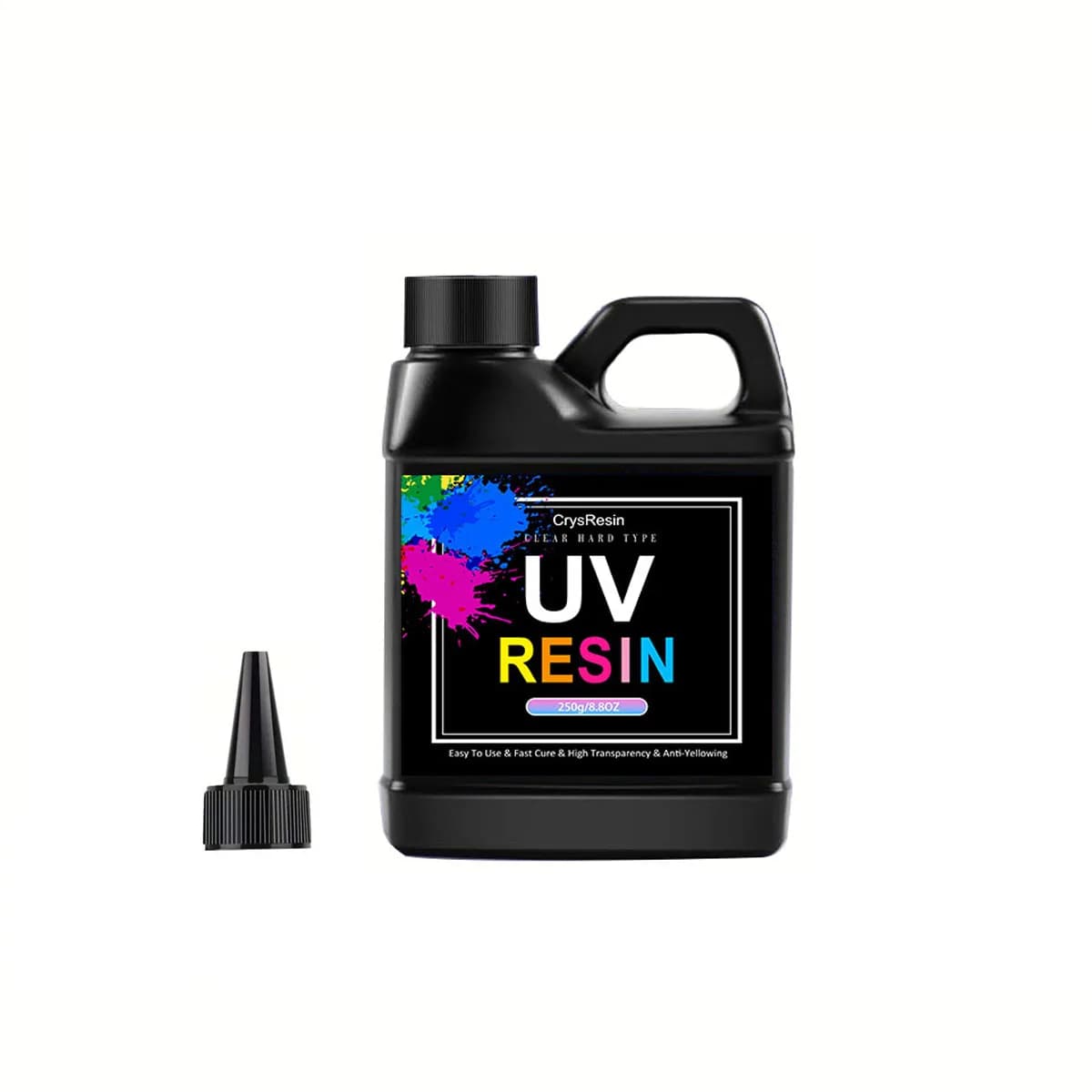 Colle en résine époxy UV 250g/500g, pour la fabrication de bijoux, haute transparence, séchage rapid