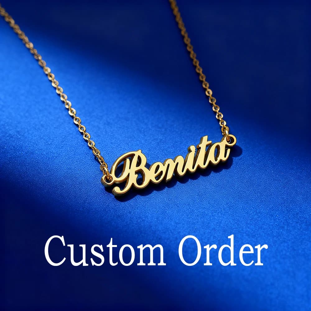 Colliers personnalisés, boucles d'oreilles, bijoux sur commande