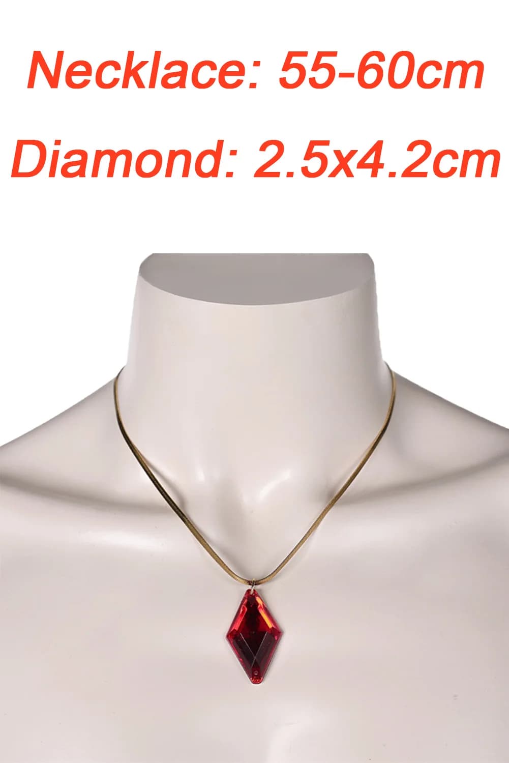 Jeu DmC Dante Cosplay collier pendentif adulte hommes Fantasia col rouge dentelle hommes Halloween c