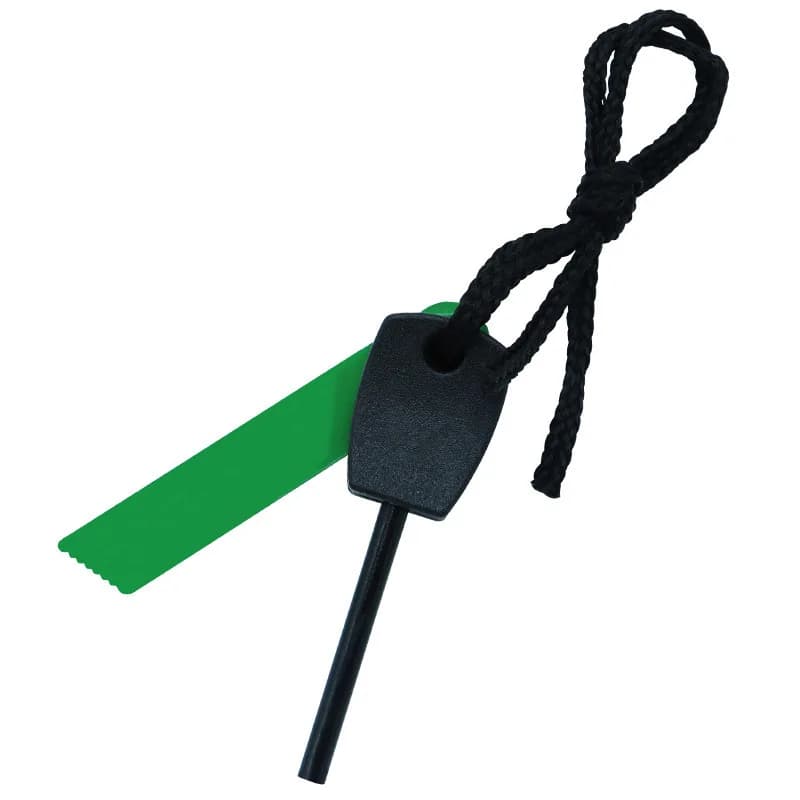 Nouveau collier de silex multifonctionnel de camping en plein air + collier de corde de parapluie de