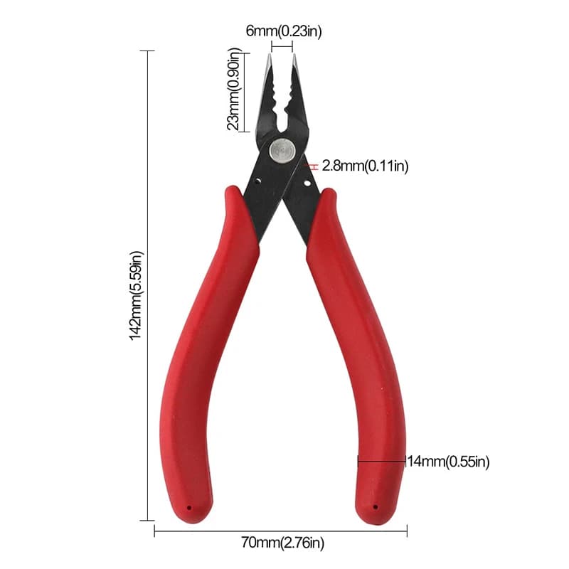 Pince à sertir pour bijoux, pour accessoires de bricolage, pointes de fabrication, pincettes, pince