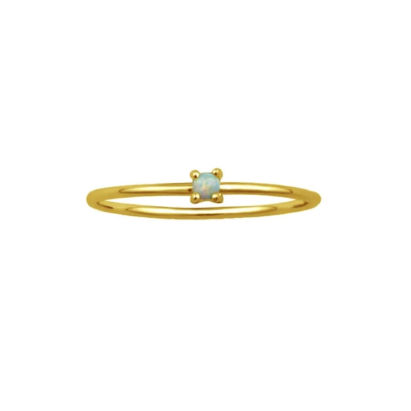 Bagues élégantes en cristal opale pour femmes, bague en argent Sterling 925, bijoux de déclaration d