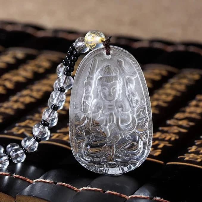 Cristal blanc naturel sculpture zodiaque année de naissance signe chanceux amulette pour hommes et f