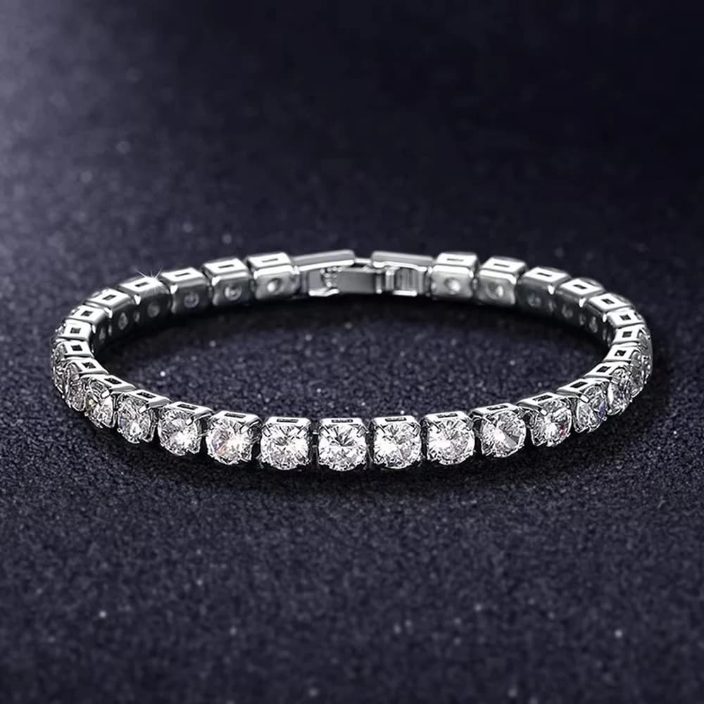 Bracelet de princesse de luxe pour femmes, couleur or argent, à portée de main, cadeau d'anniversair