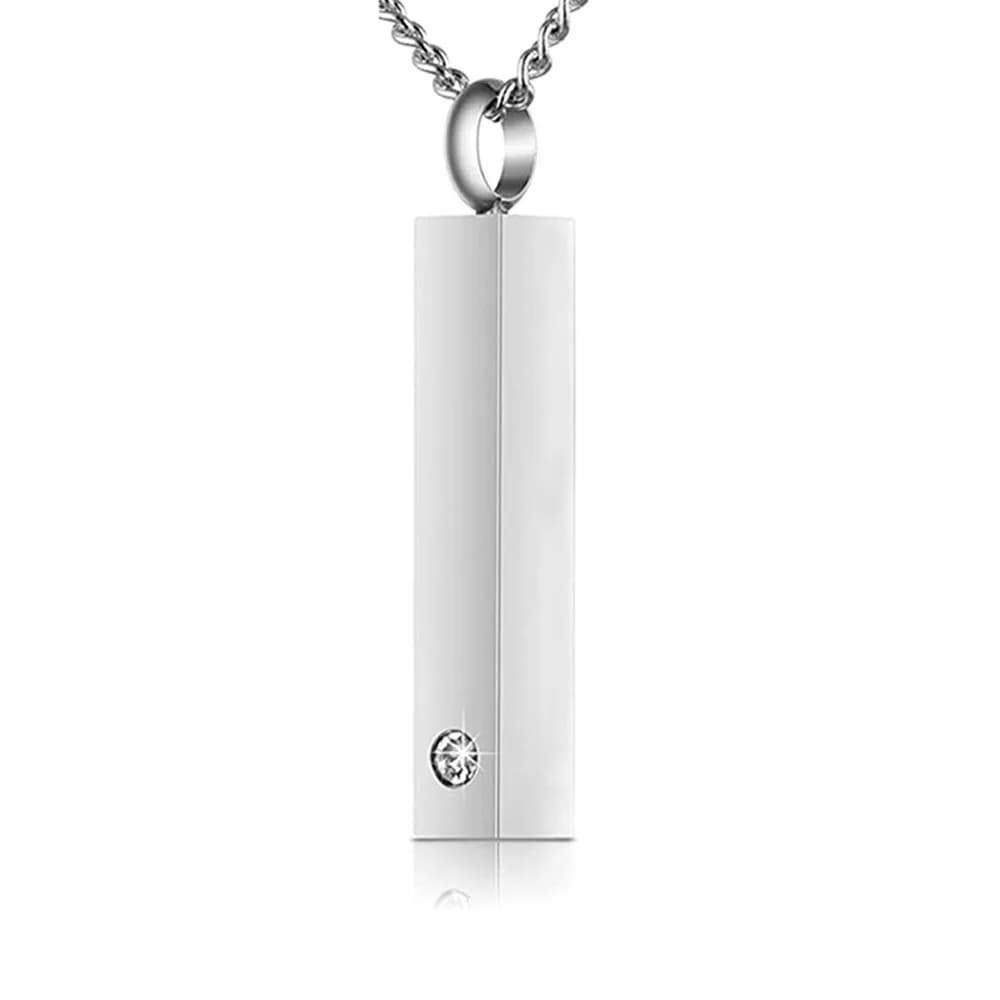 Bijoux de crémation collier d'urne pour cendres pour hommes femmes souvenirs pour cendres colliers p