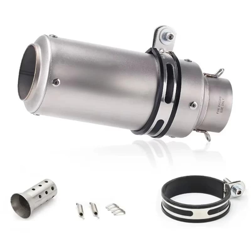 Tuyaux d'échappement universels pour moto, 60mm, silencieux en acier avec DB Killer, pour Kawasaki C