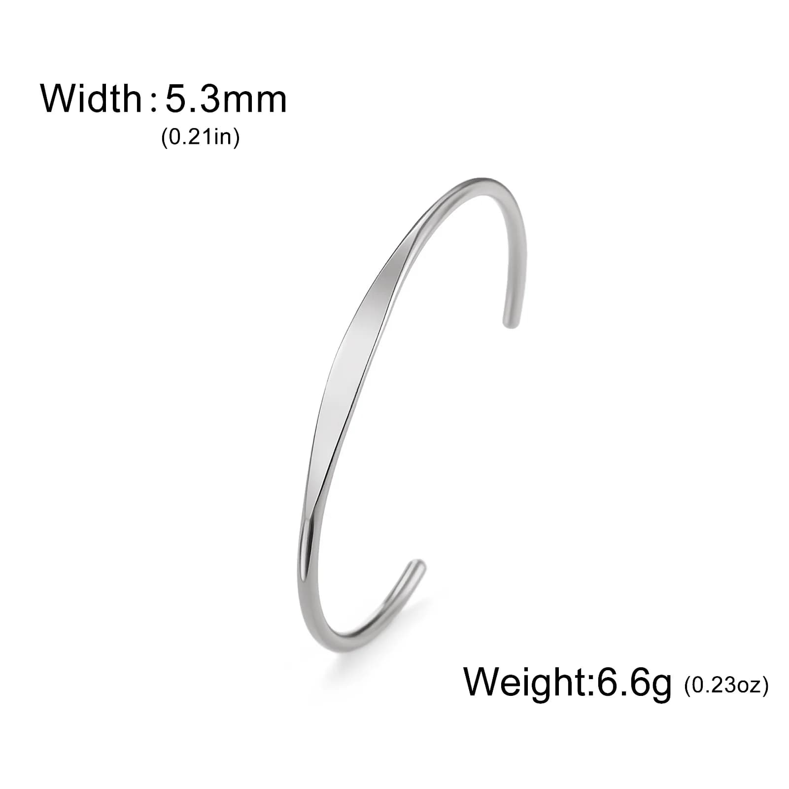 Bracelet personnalisé avec texte gravé, bracelet à message personnalisé, bracelet en acier inoxydabl