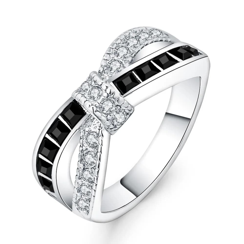 Bagues en argent Sterling 925 et diamant pour femmes, zircon coloré, taille 6/7/8/9/10, élégantes, à
