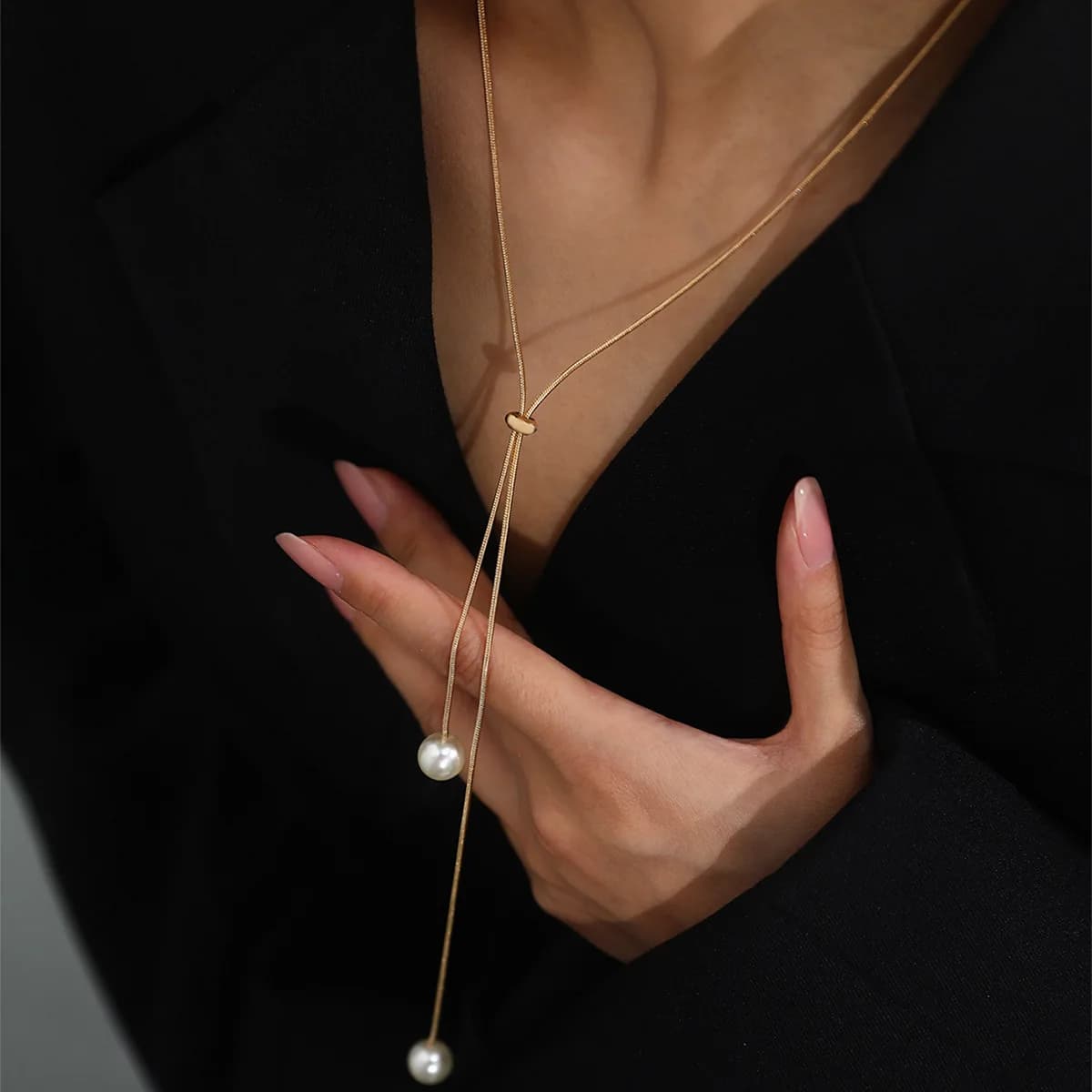 Pendentif boule dorée Simple, collier court en acier inoxydable, bijoux qui ne se décolorent pas, ch