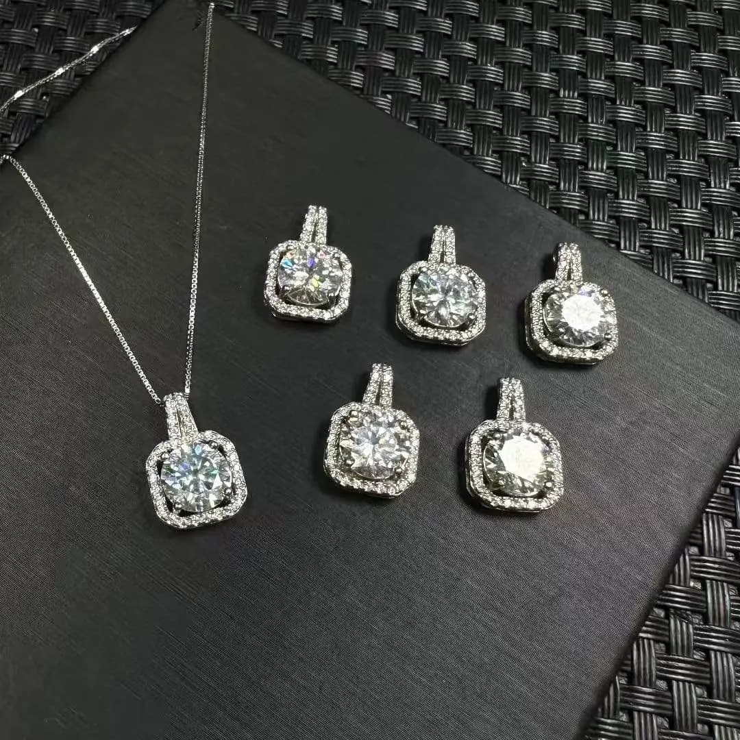 Unité une pièce en argent 925 avec pendentif de collier de bijoux en pierres précieuses de guérison
