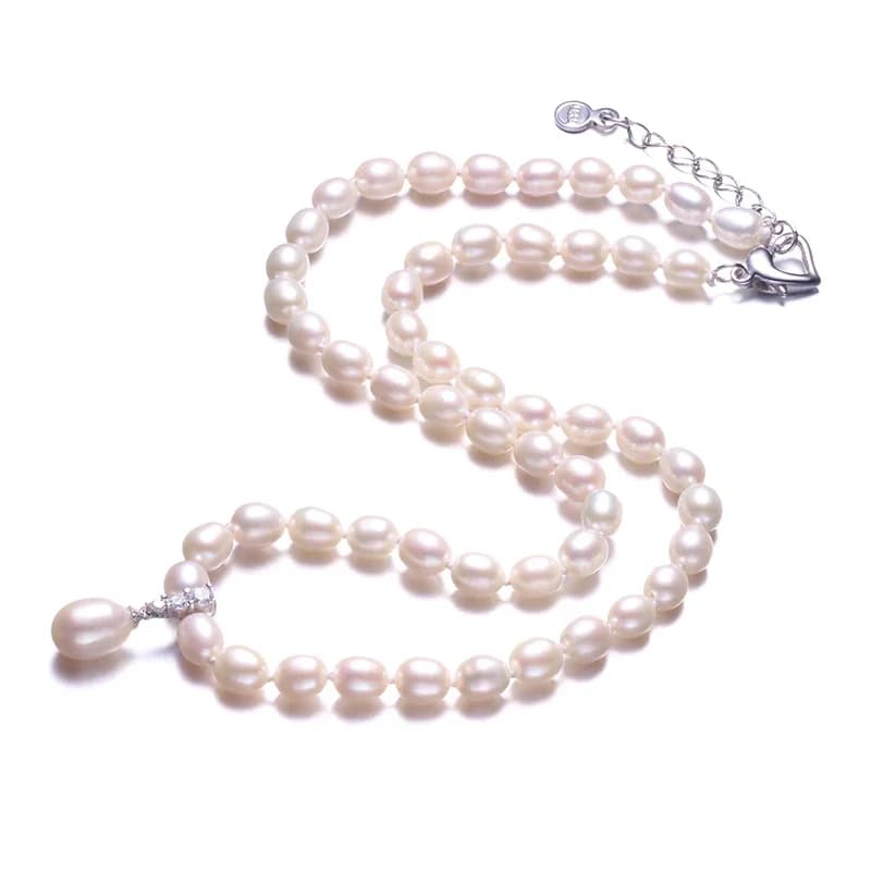 Incroyable Prix Belle Perle Bijoux Collier, Haute Qualité Naturel Perle D'eau Douce Perles Bijoux, B