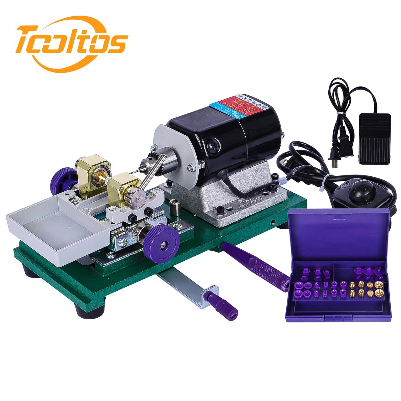 Kit de machine à percer pour bijoux TOOLTOS, machine à percer les perles de haute précision avec acc
