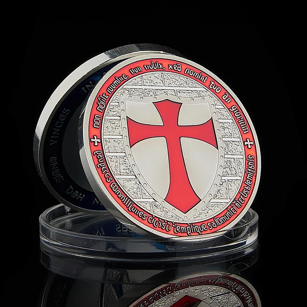 Échange maçonnique chevaliers rouges templiers croisés commémoratifs maçonniques franc-maçon pièce p