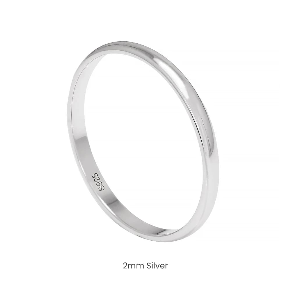 Bagues en argent Sterling 925 pur pour femmes et hommes, gravure personnalisée, bague de Couple Simp