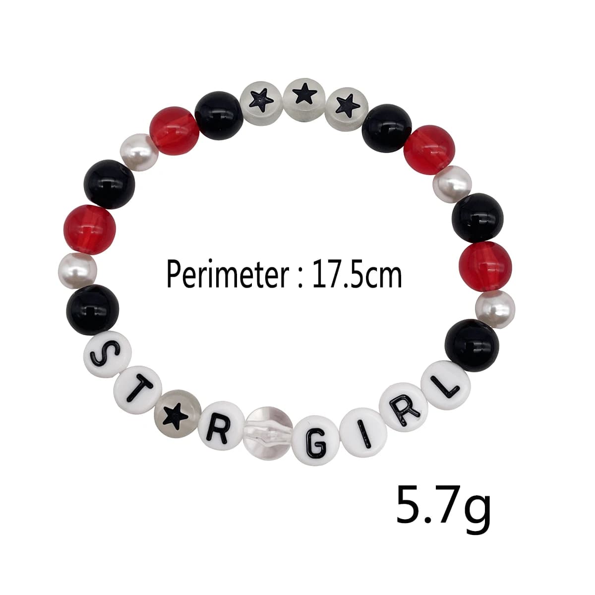 Bracelets faits à la main avec lettres pour hommes et femmes, perles acryliques, bracelets Shoes rég