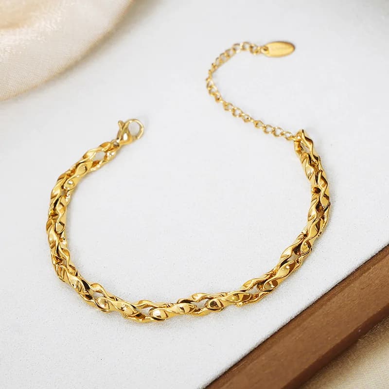 SION L-Ensembles de colliers et bracelets en acier inoxydable pour femmes et hommes, bijoux hip hop,