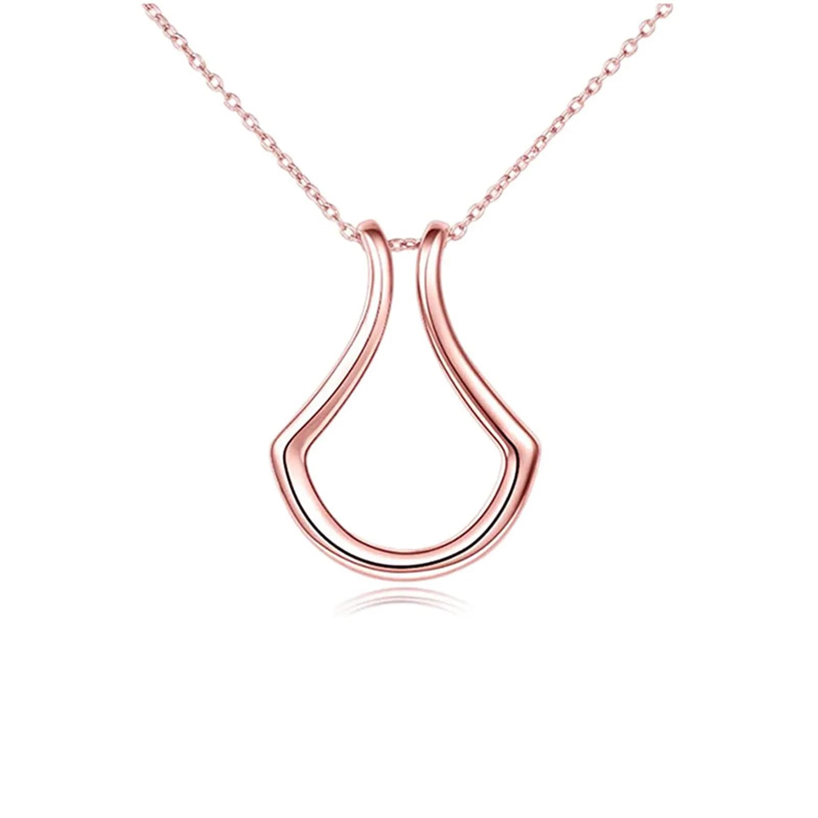 Collier géométrique Simple pour hommes et femmes, chaîne de 45cm de long, pendentif, bijou de fête,