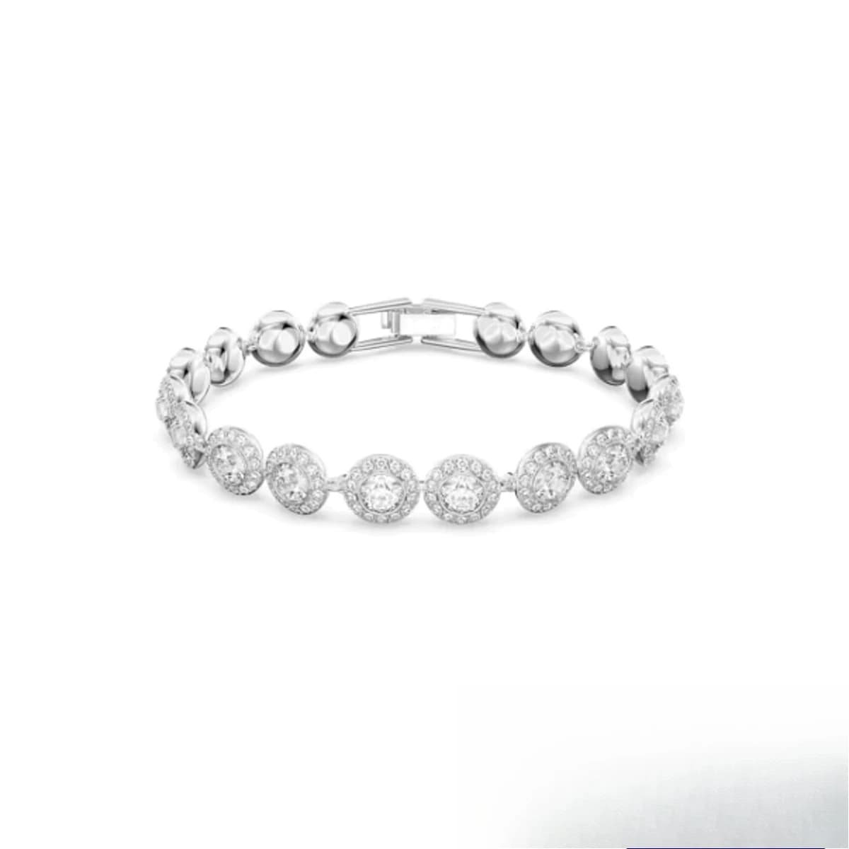 Nouvel ensemble de haute joaillerie original 2026 : Bracelet, boucles d'oreilles et collier en crist