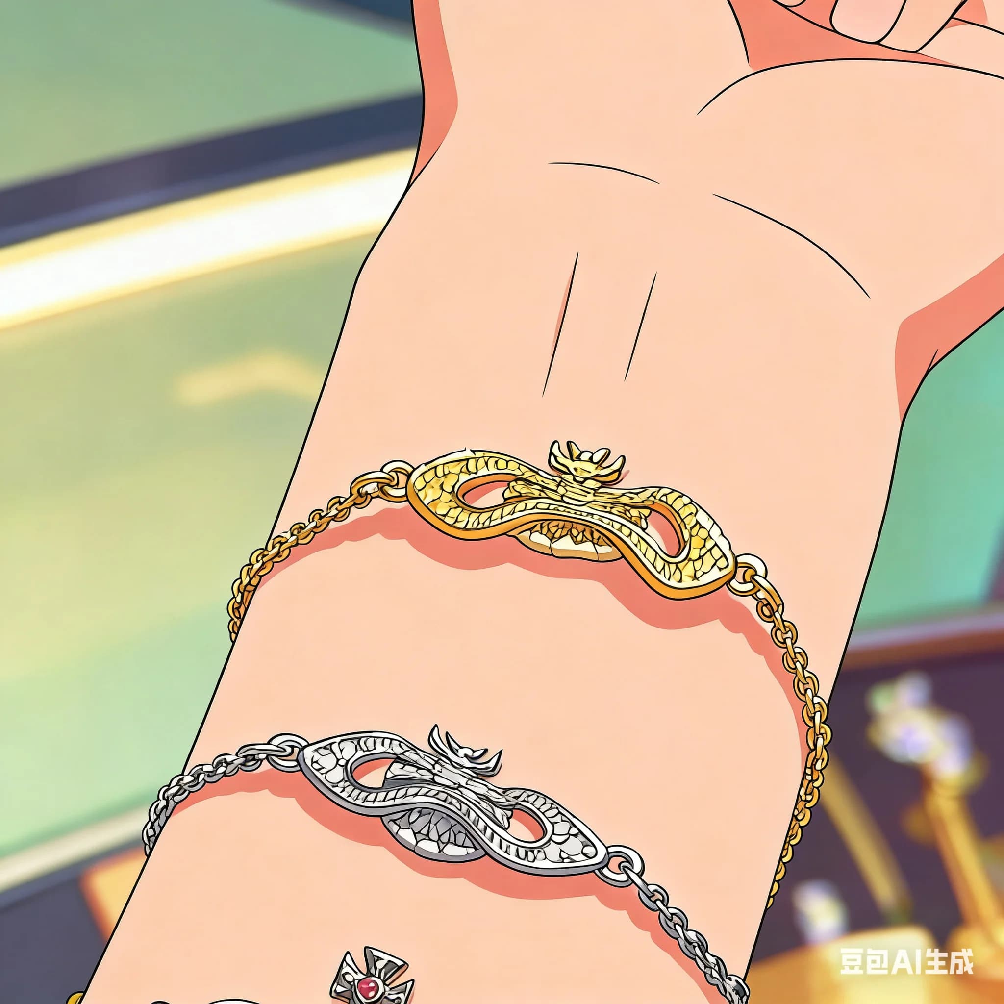 Bracelet NANA VIVI Saturn avec diamants, classique, haut de gamme, polyvalent, élégant, accessoire d