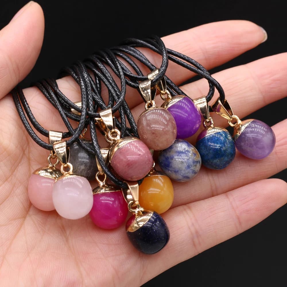Pendentif en pierre Semi-précieuse naturelle