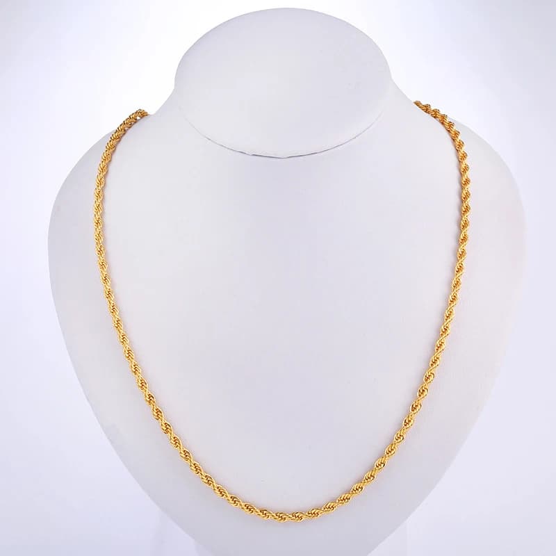 Collier en ULtorsadée pour homme