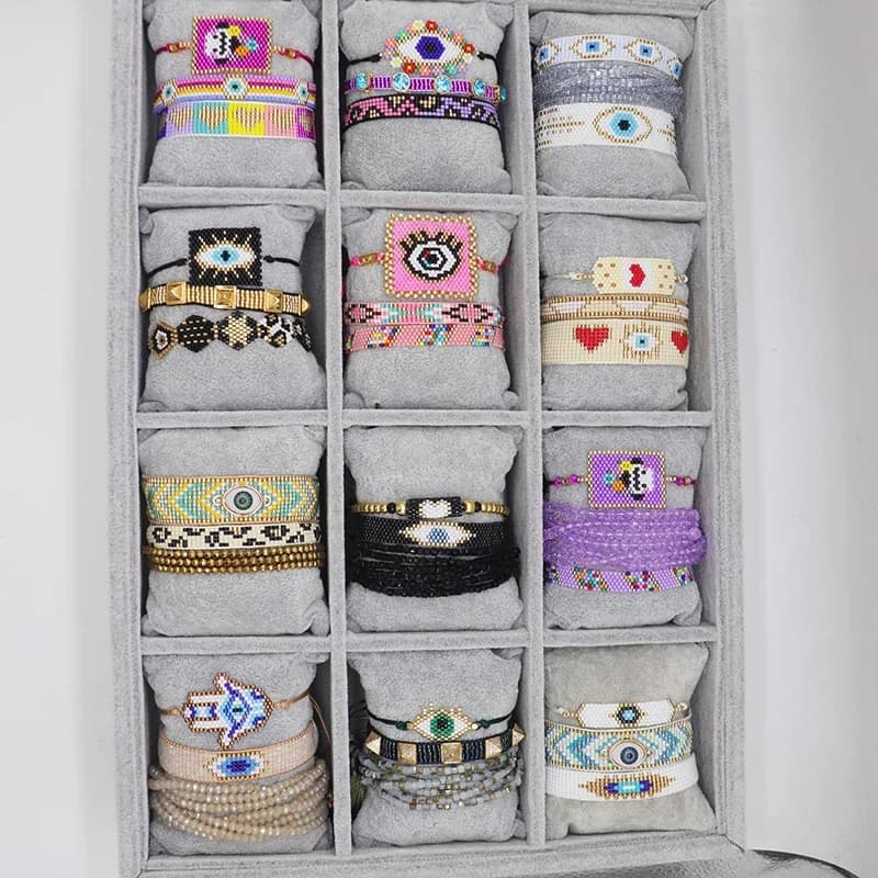 ALIYA – Bracelets bohème en perles de graine Miyuki, tendance, bijoux mexicains, nouveau cadeau fait à la main pour femmes et filles, 2024