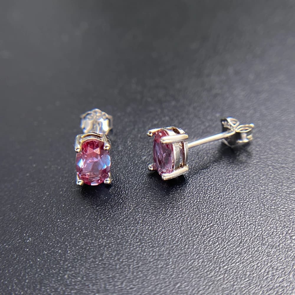 CSJ-Boucles d'oreilles en argent regardé 925 pour femme, cl rite cultivée en laboratoire indépendant, pierre précieuse créée, cadeau d'anniversaire et de Noël, Black friday