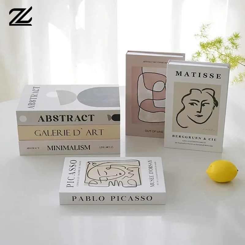 Faux livre de luxe ouvert