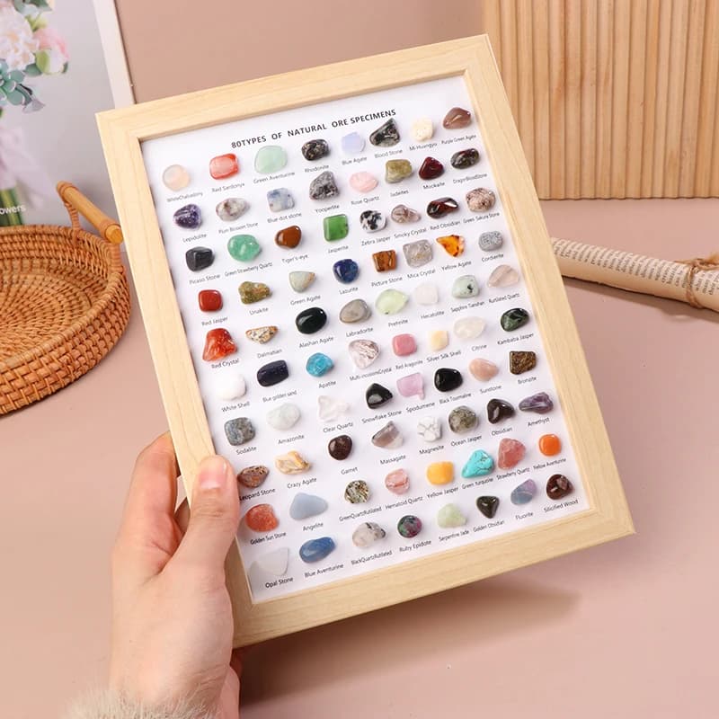 Merveilleux mélange de 80 minéraux : parfait pour offrir ou combiner la décoration de la maison