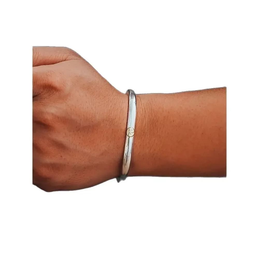 Bracelet vintage Goro's Aigle à quatre yeux en or pour couple, bijou de mode ajustable