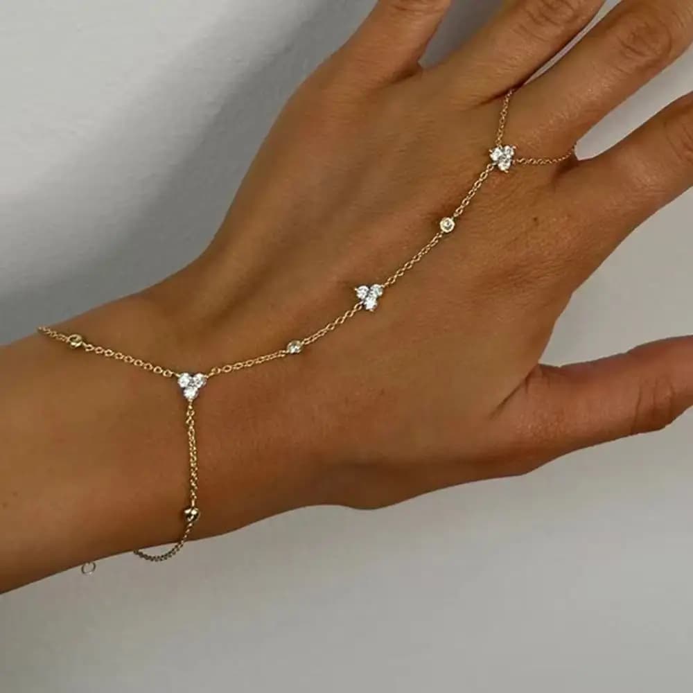 Bracelet d'été en strass pour femmes